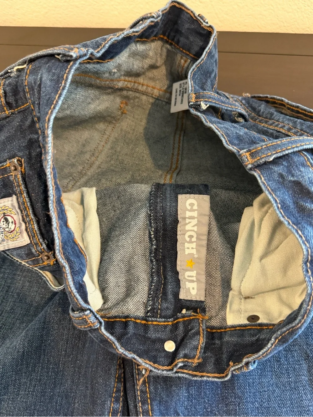 Cinch Men’s Dark Blue Straight leg Jeans 36x34